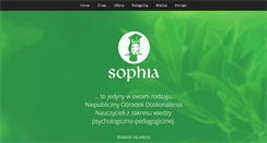 Desktop Screenshot of nodnsophia.pl